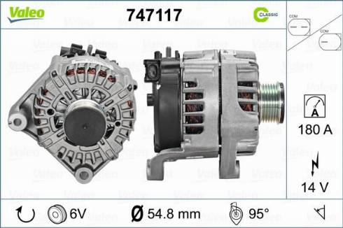 Valeo 747117 - Alternatore autozon.pro