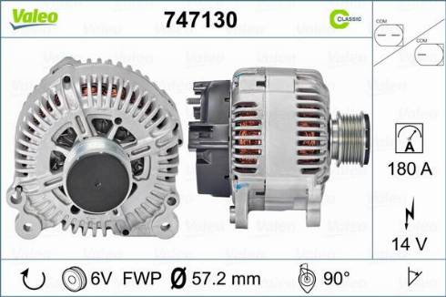 Valeo 747130 - Alternatore autozon.pro