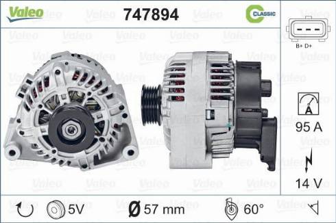 Valeo 747894 - Alternatore autozon.pro