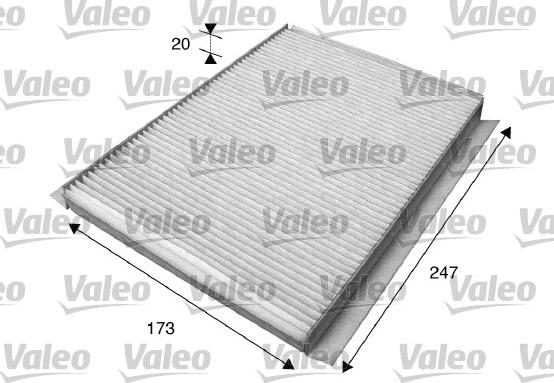 Valeo 715596 - Filtro, Aria abitacolo autozon.pro