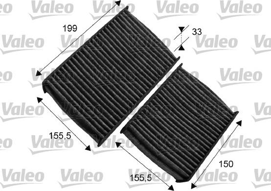 Valeo 715557 - Filtro, Aria abitacolo autozon.pro