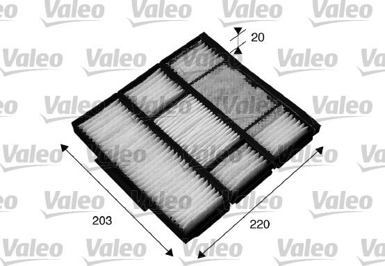 Valeo 715565 - Filtro, Aria abitacolo autozon.pro