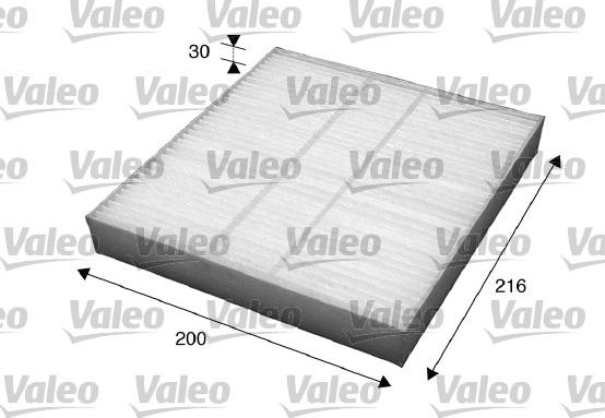 Valeo 715560 - Filtro, Aria abitacolo autozon.pro