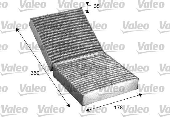 Valeo 715508 - Filtro, Aria abitacolo autozon.pro