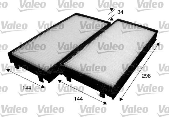 Valeo 715583 - Filtro, Aria abitacolo autozon.pro