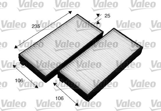 Valeo 715523 - Filtro, Aria abitacolo autozon.pro