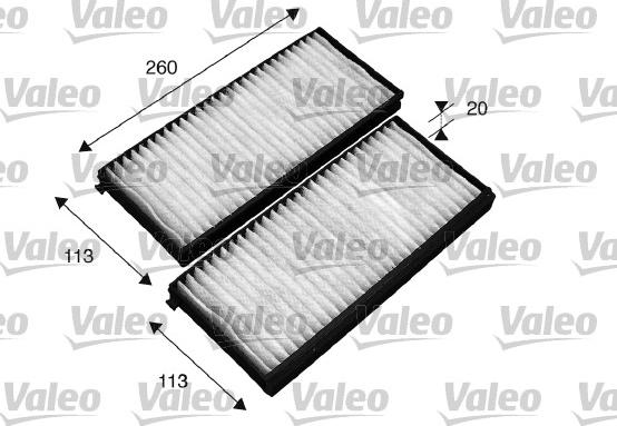 Valeo 715522 - Filtro, Aria abitacolo autozon.pro