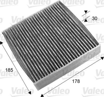 Valeo 715695 - Filtro, Aria abitacolo autozon.pro