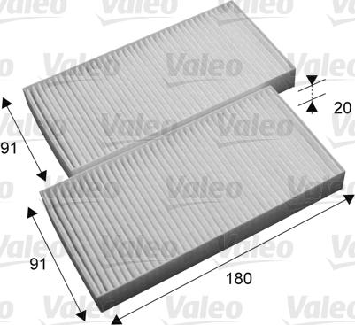 Valeo 715696 - Filtro, Aria abitacolo autozon.pro