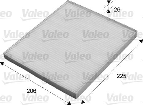 Valeo 715645 - Filtro, Aria abitacolo autozon.pro