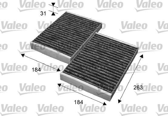 Valeo 715643 - Filtro, Aria abitacolo autozon.pro