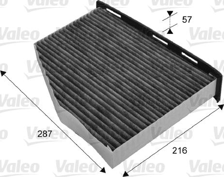 Valeo 715665 - Filtro, Aria abitacolo autozon.pro