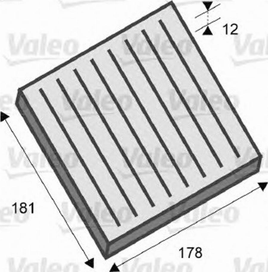 Valeo 715666 - Filtro, Aria abitacolo autozon.pro