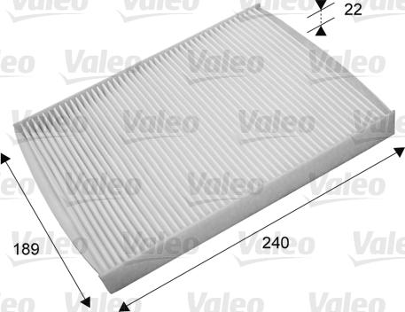 Valeo 715660 - Filtro, Aria abitacolo autozon.pro