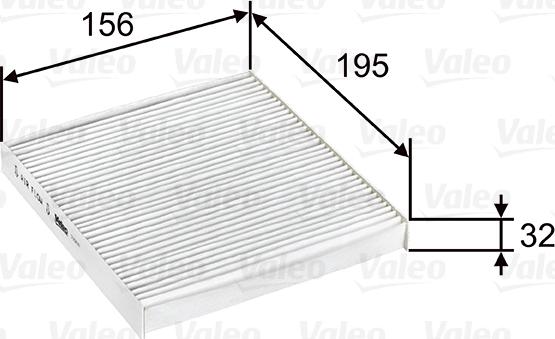 Valeo 715637 - Filtro, Aria abitacolo autozon.pro