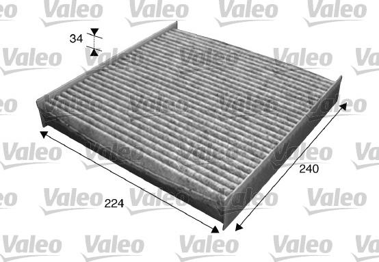 Valeo 715629 - Filtro, Aria abitacolo autozon.pro