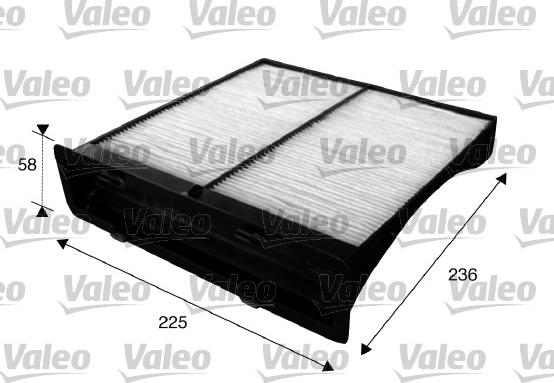 Valeo 715625 - Filtro, Aria abitacolo autozon.pro