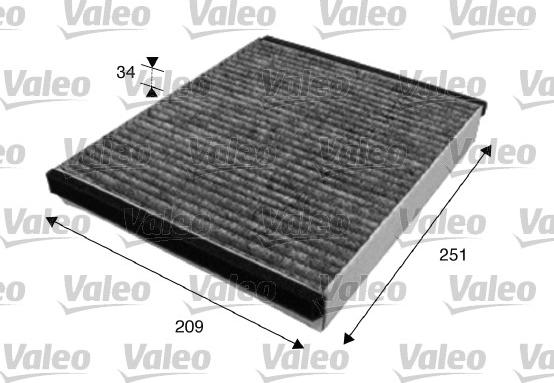 Valeo 715628 - Filtro, Aria abitacolo autozon.pro