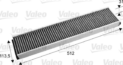 Valeo 715674 - Filtro, Aria abitacolo autozon.pro