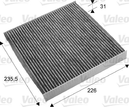 Valeo 715678 - Filtro, Aria abitacolo autozon.pro