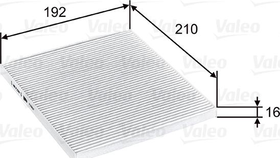 Valeo 715807 - Filtro, Aria abitacolo autozon.pro