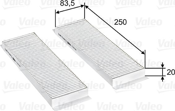 Valeo 715748 - Filtro, Aria abitacolo autozon.pro