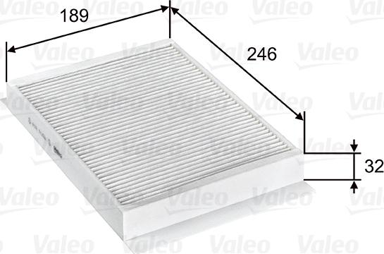 Valeo 715751 - Filtro, Aria abitacolo autozon.pro