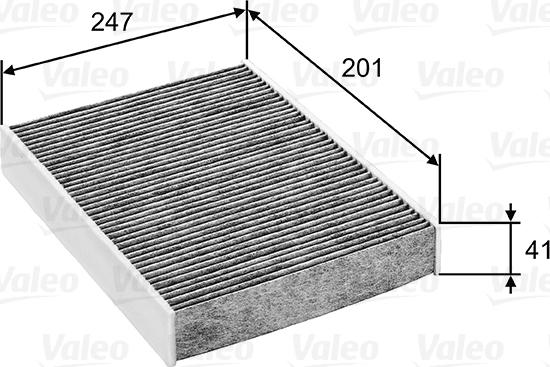 Valeo 715753 - Filtro, Aria abitacolo autozon.pro