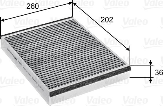 Valeo 715757 - Filtro, Aria abitacolo autozon.pro