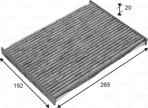 Valeo 715732 - Filtro, Aria abitacolo autozon.pro