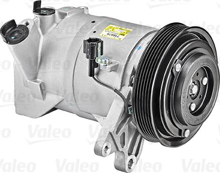 Valeo 716676 - Compressore, Climatizzatore autozon.pro