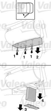 Valeo 716044 - Filtro, Aria abitacolo autozon.pro