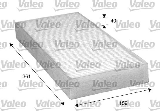 Valeo 716035 - Filtro, Aria abitacolo autozon.pro