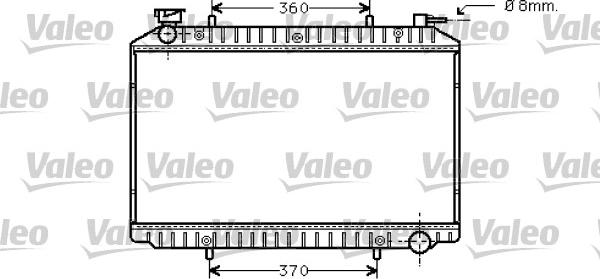 Valeo 734446 - Radiatore, Raffreddamento motore autozon.pro