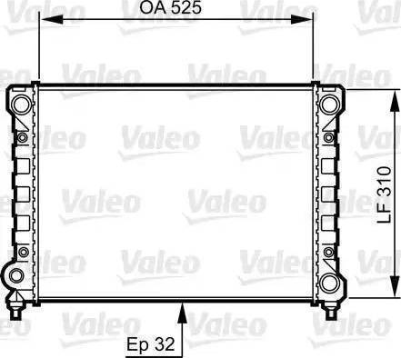 Ava Quality Cooling VW 2071 - Radiatore, Raffreddamento motore autozon.pro