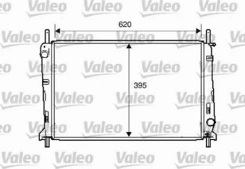 Valeo 734303 - Radiatore, Raffreddamento motore autozon.pro