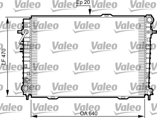 Valeo 735507 - Radiatore, Raffreddamento motore autozon.pro