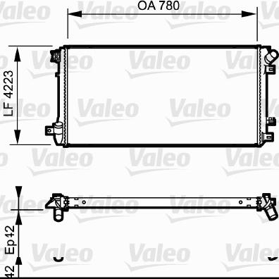 Valeo 735112 - Radiatore, Raffreddamento motore autozon.pro