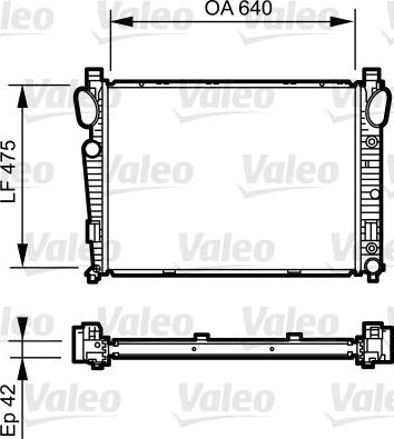 Valeo 735230 - Radiatore, Raffreddamento motore autozon.pro