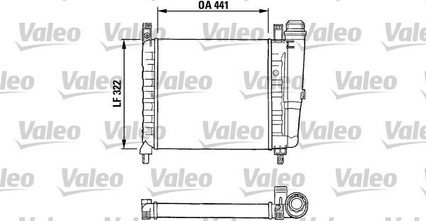 Valeo 730990 - Radiatore, Raffreddamento motore autozon.pro