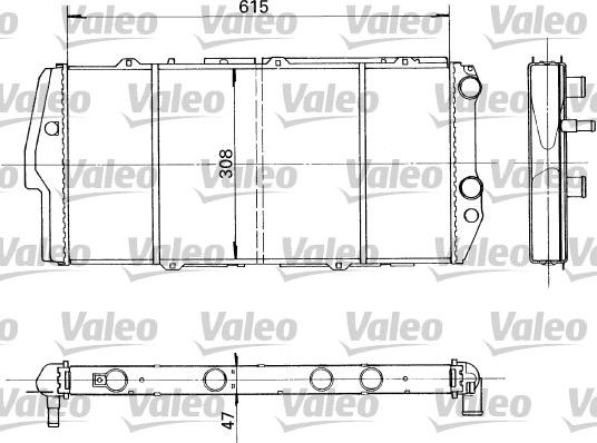 Valeo 730992 - Radiatore, Raffreddamento motore autozon.pro