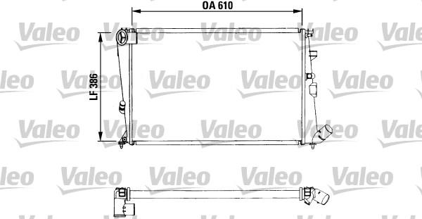 Valeo 730959 - Radiatore, Raffreddamento motore autozon.pro