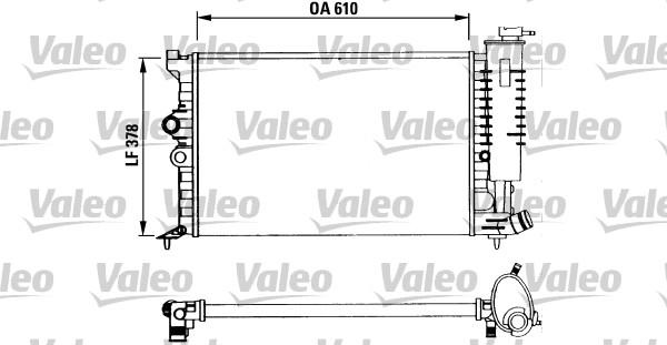 Valeo 730960 - Radiatore, Raffreddamento motore autozon.pro