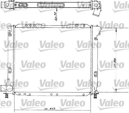 Valeo 730539 - Radiatore, Raffreddamento motore autozon.pro