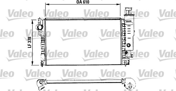 Valeo 730575 - Radiatore, Raffreddamento motore autozon.pro