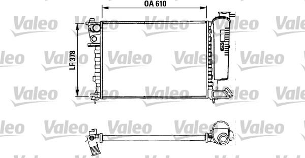 Valeo 730630 - Radiatore, Raffreddamento motore autozon.pro