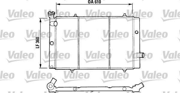 Valeo 730015 - Radiatore, Raffreddamento motore autozon.pro