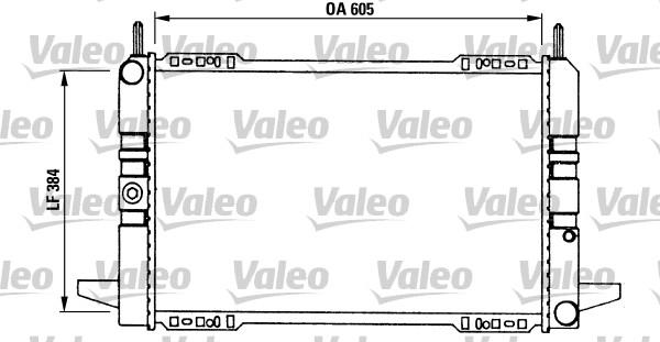 Valeo 730145 - Radiatore, Raffreddamento motore autozon.pro