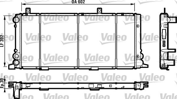 Valeo 730348 - Radiatore, Raffreddamento motore autozon.pro