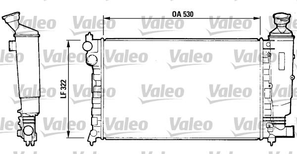 Valeo 730368 - Radiatore, Raffreddamento motore autozon.pro